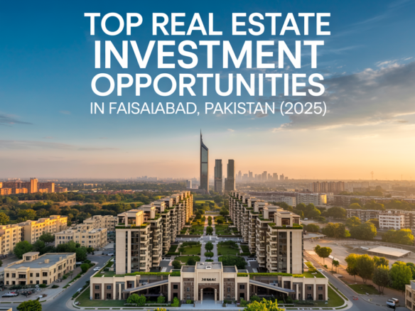 Top Real Estate Investment Opportunities in Faisalabad, Pakistan (2025)