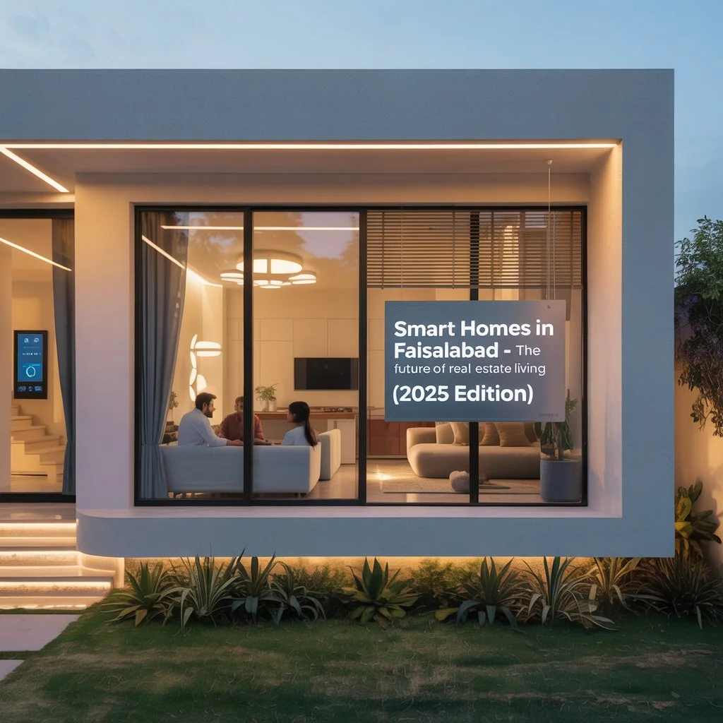 Smart Homes in Faisalabad – The Future of Real Estate Living (2025 Edition)