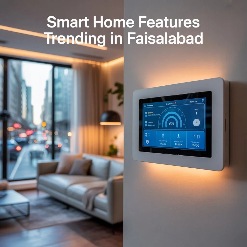 Smart Home Features Trending in Faisalabad