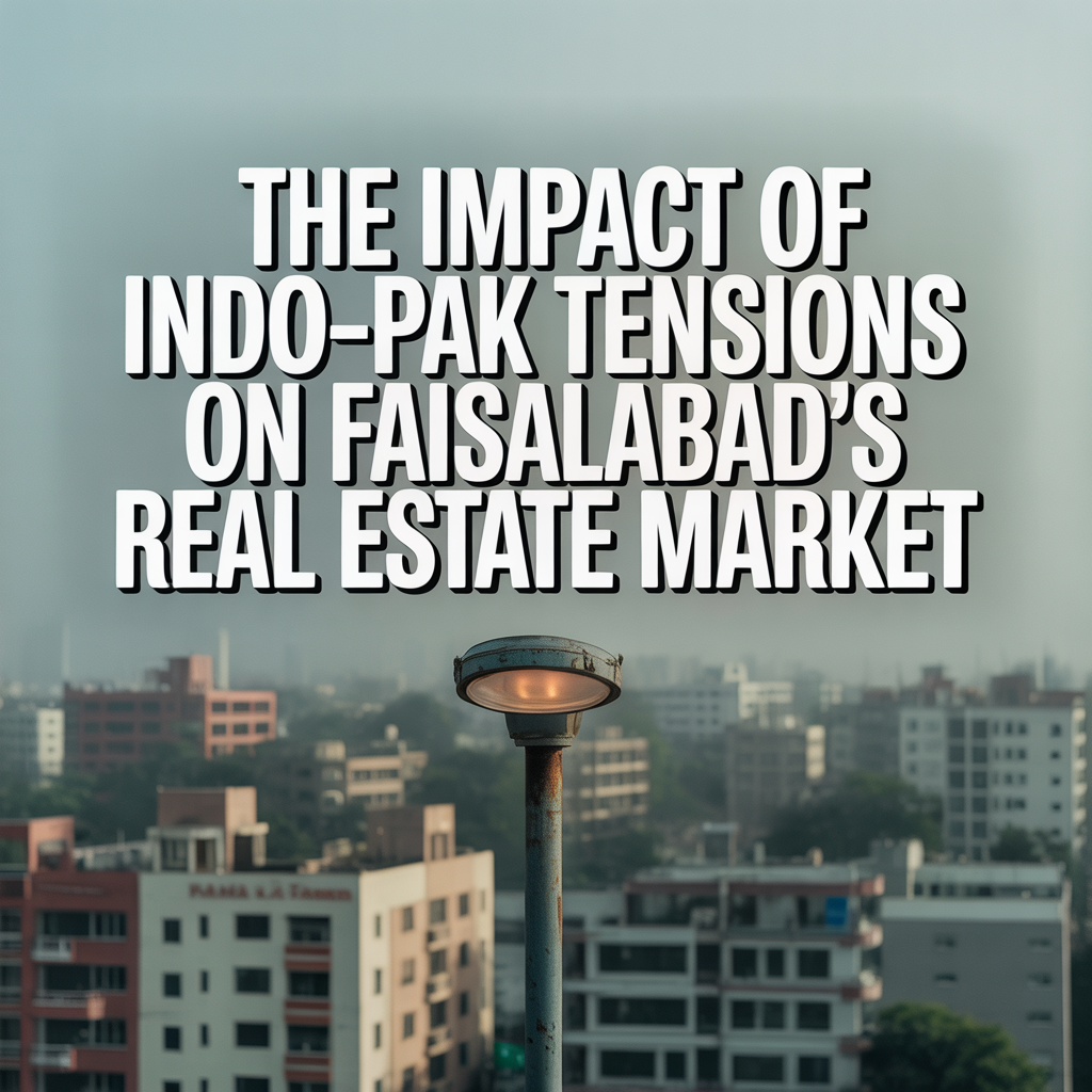 The Impact of Indo-Pak Tensions on Faisalabad’s Real Estate Market