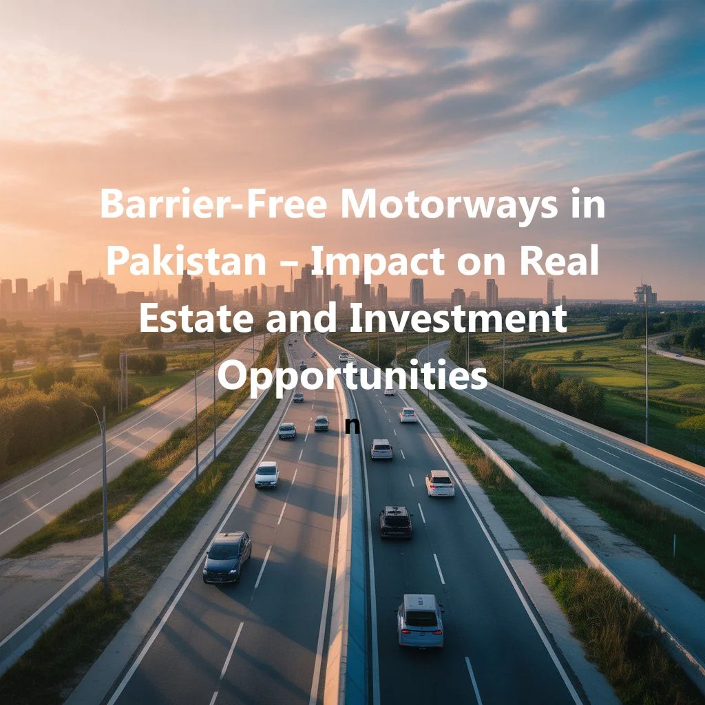 Barrier-Free Motorways in Pakistan – Impact on Real Estate and Investment Opportunities