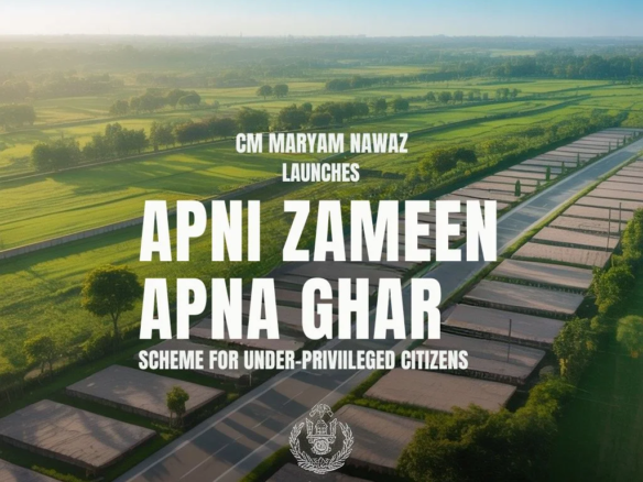 CM Maryam Nawaz Launches “Apni Zameen Apna Ghar” Scheme for Under-Privileged Citizens