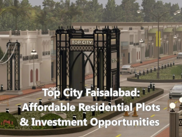 Top City Faisalabad: Affordable Residential Plots & Investment Opportunities