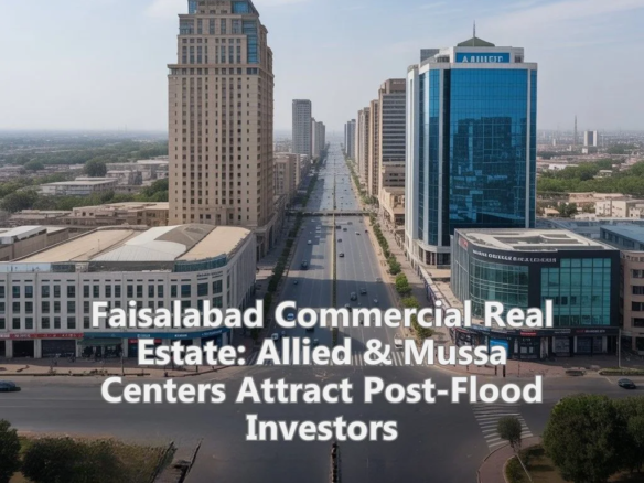 Faisalabad Commercial Real Estate: Allied & Mussa Centers Attract Post-Flood Investors