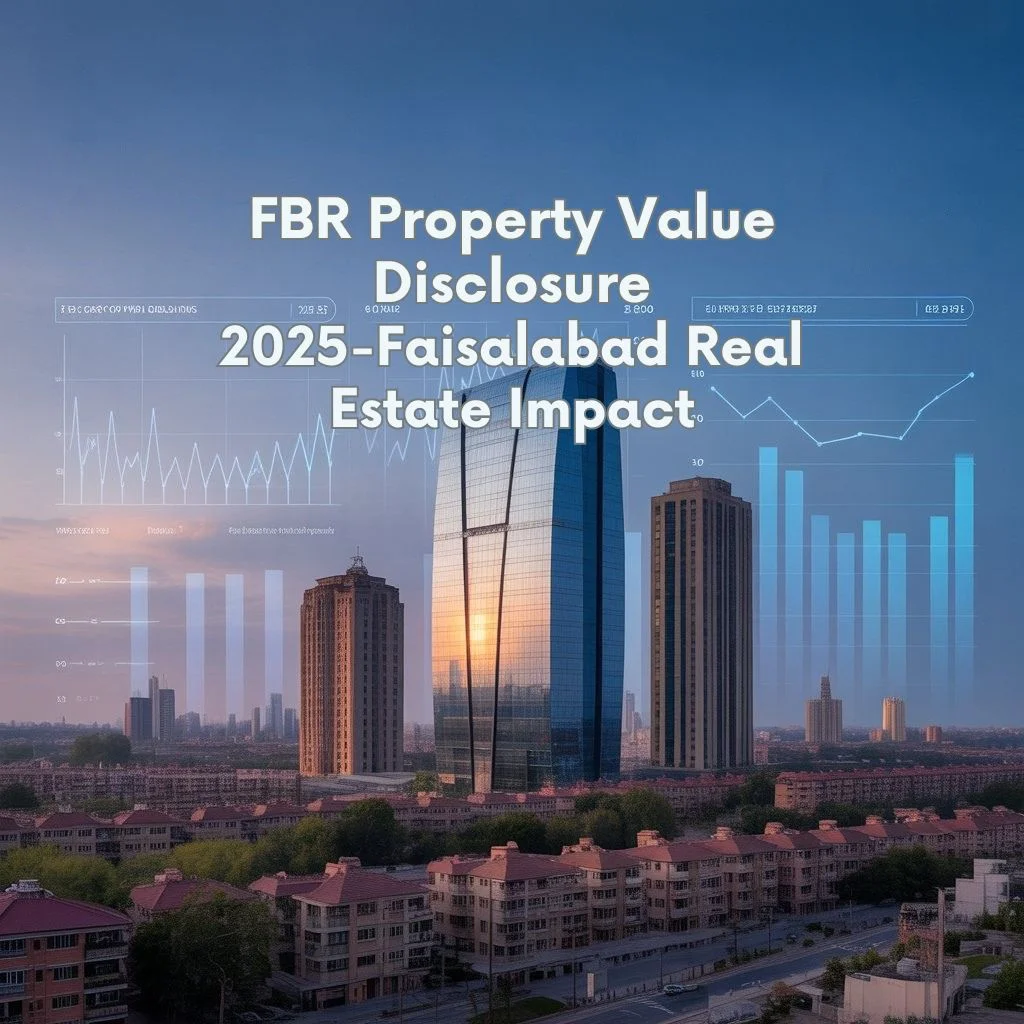 FBR Property Value Disclosure 2025: Impact on Faisalabad Real Estate Market
