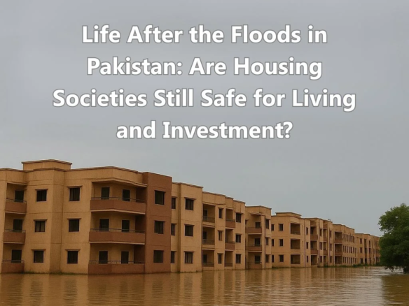 Life After the Floods in Pakistan: Are Housing Societies Still Safe for Living and Investment?