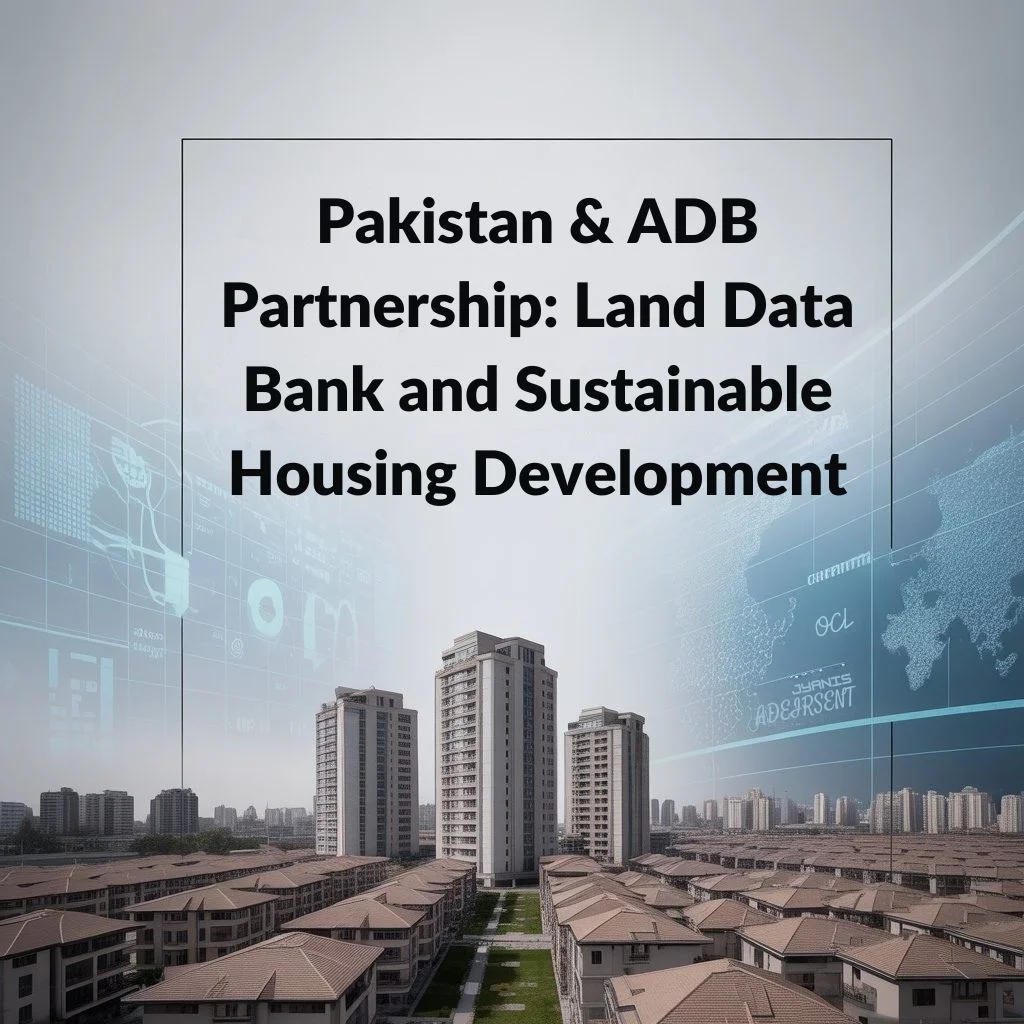 Pakistan & ADB Partnership: Land Data Bank and Sustainable Housing Development