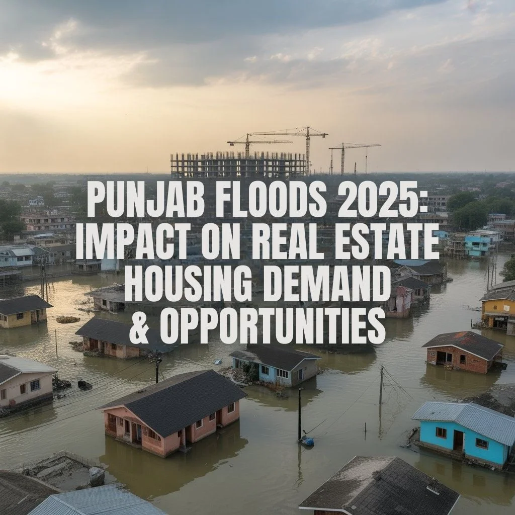 Floods in Punjab 2025 and Their Impact on Real Estate: Damage, Housing Demand & Opportunities