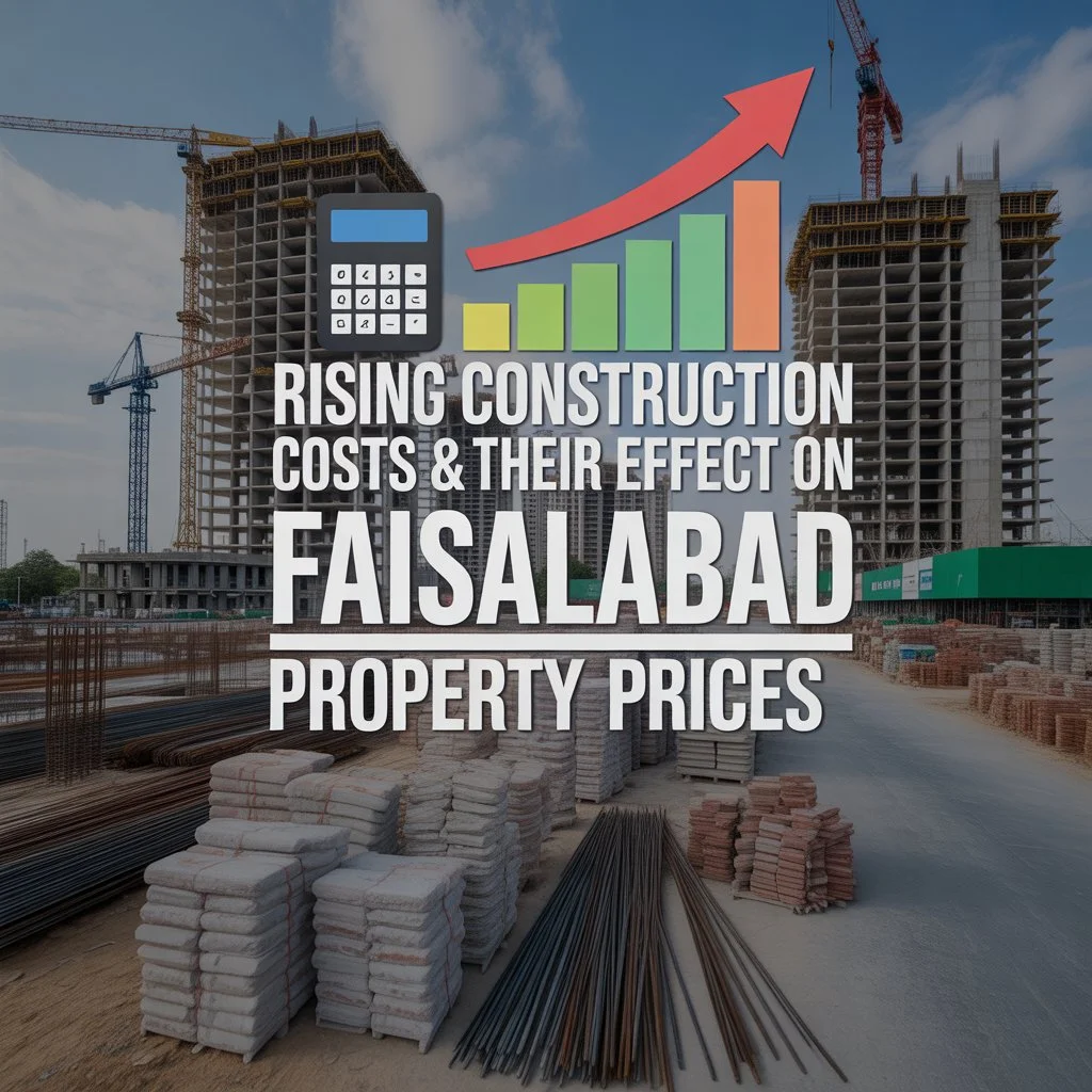 Rising Construction Costs & Their Effect on Faisalabad Property Prices