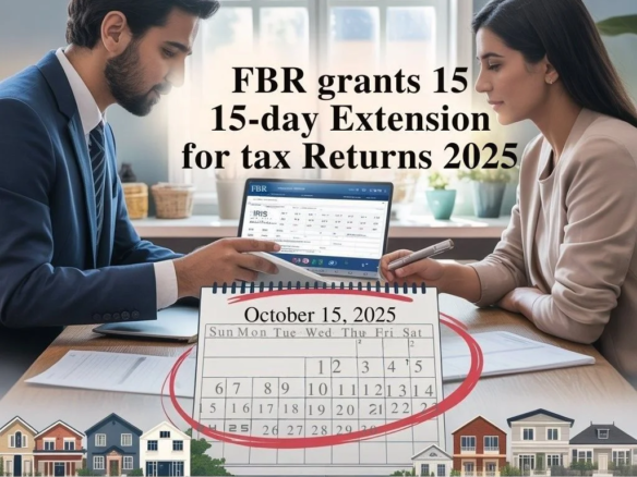 FBR Grants 15-Day Extension for Income Tax Returns 2025: What Property Owners in Pakistan Must Know