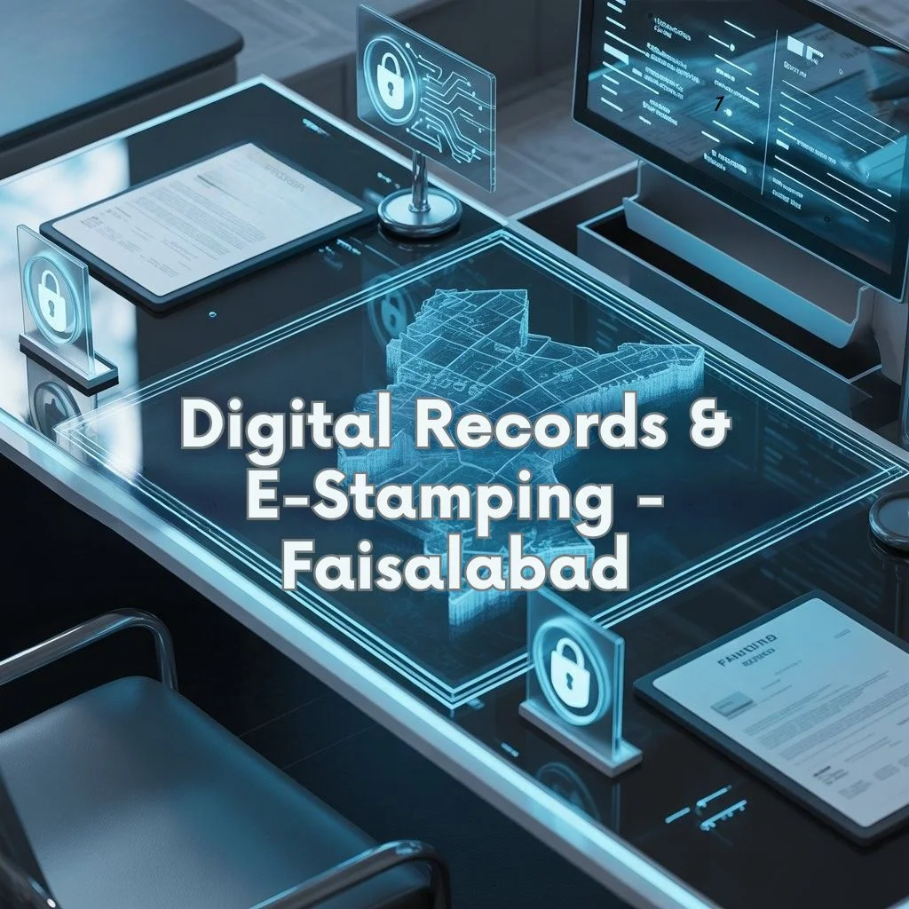 The Future of Property Transactions in Faisalabad: Digital Records & E-Stamping