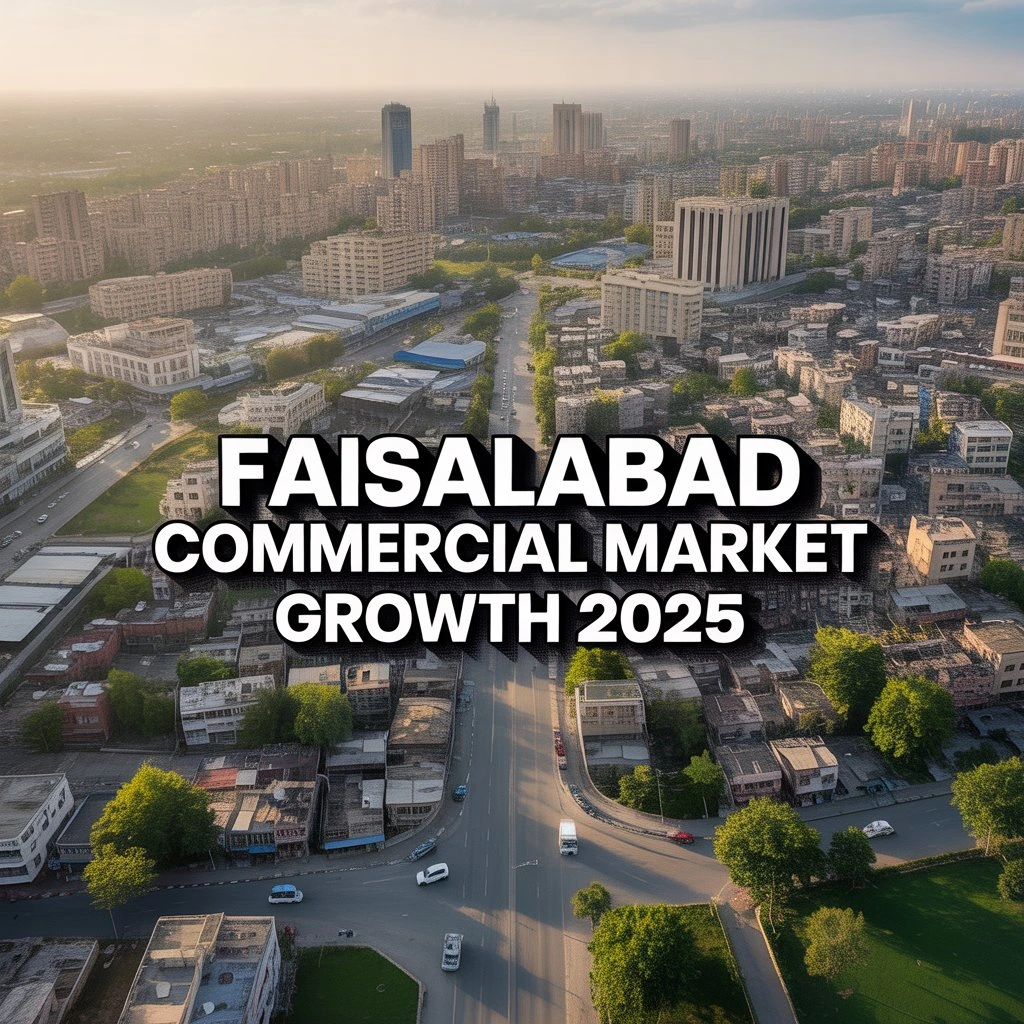 Why Faisalabad’s Commercial Market Is Growing Faster Than Residential | Property Market Trends 2025