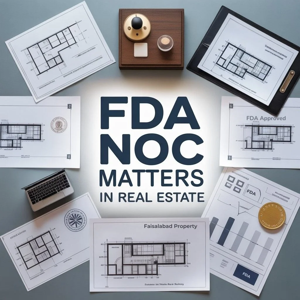 FDA NOC Guide: Why It Matters in Faisalabad Real Estate
