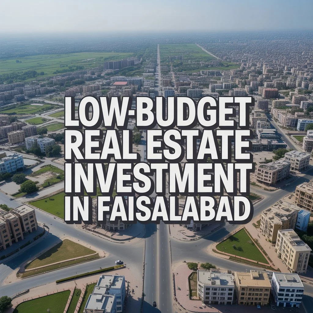 How to Invest in Real Estate with a Low Budget in Faisalabad