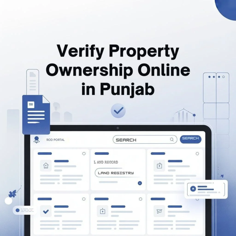 How to Verify Property Ownership Online in Punjab: Step-by-Step ROD Portal Guide