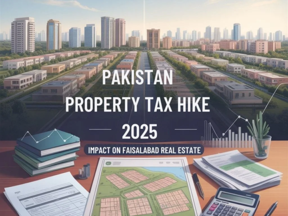 Pakistan Property Tax Hike 2025: Impact on Faisalabad Real Estate