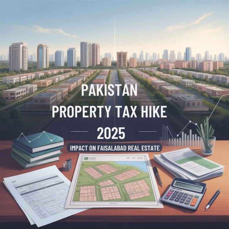 Pakistan Property Tax Hike 2025: Impact on Faisalabad Real Estate