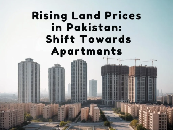 Rising Land Prices in Pakistan: Why the Housing Market Is Shifting Towards Apartments