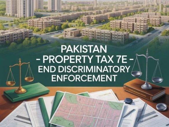 Pakistan Property Tax Section 7E PTBA Demands End to Discriminatory Enforcement