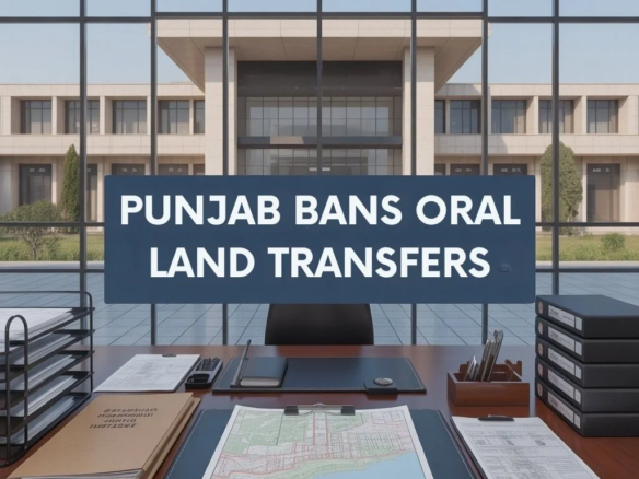 Punjab Bans Oral Land Transfers – Protect Your Property Today