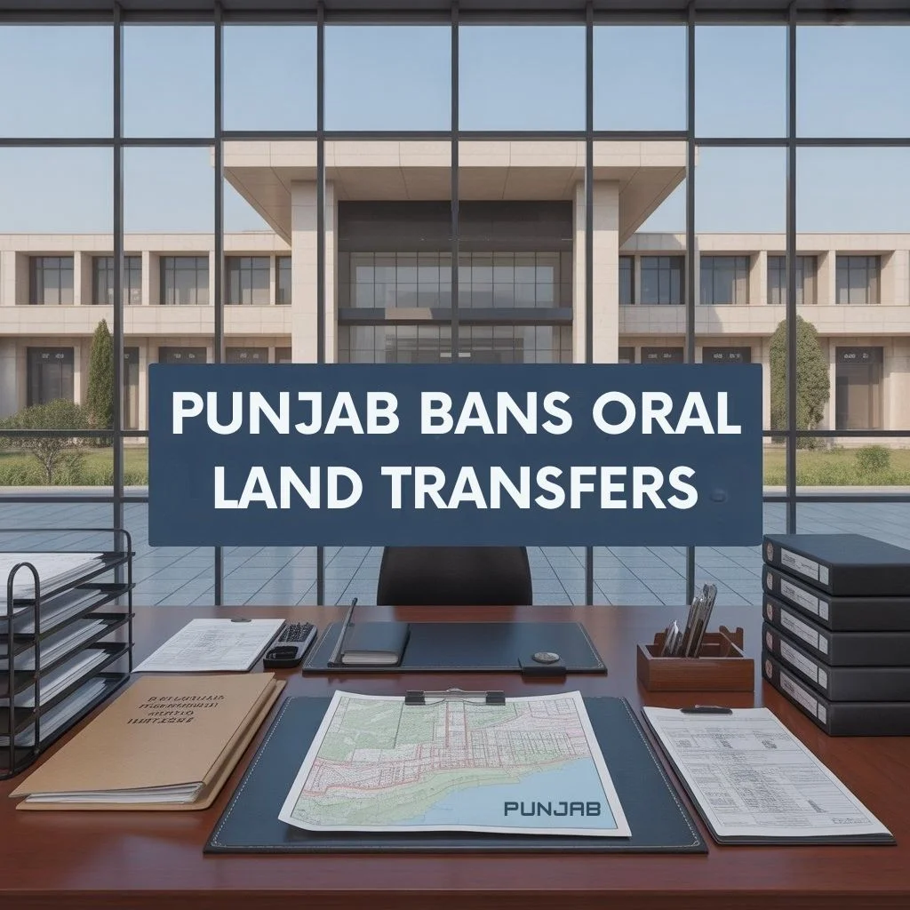 Punjab Bans Oral Land Transfers – Protect Your Property Today