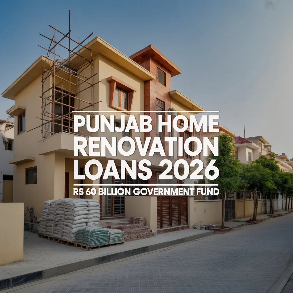 Punjab Home Renovation Loans 2026: Government Allocates 60 Billion Rupees