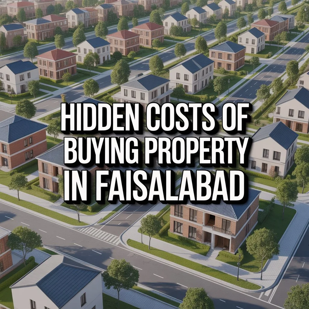 Hidden Costs of Buying Property in Faisalabad: What Most Agents Don’t Tell You