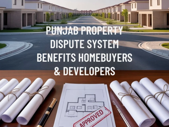 How Punjab’s New Property Dispute System Benefits Homebuyers and Developers