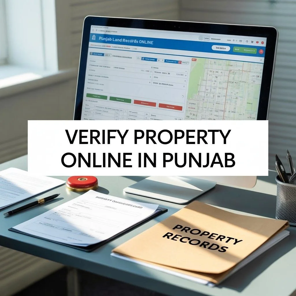 How to Verify Property Ownership Online in Punjab Pakistan via PLRA