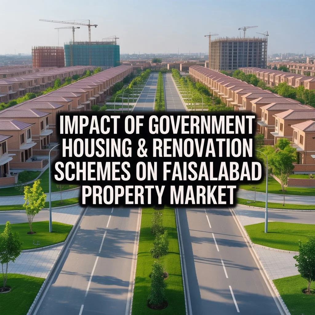 Impact of Government Housing & Renovation Schemes on Faisalabad Property Market