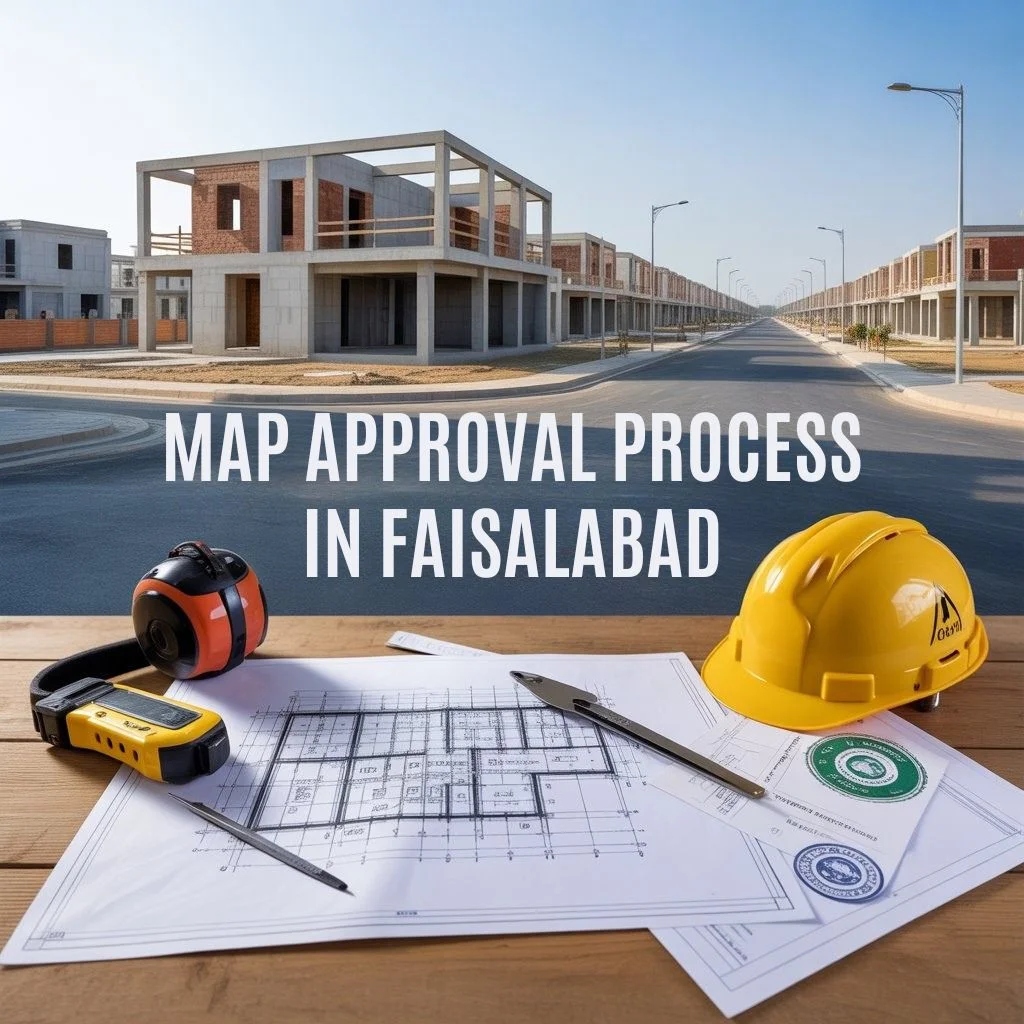 Map Approval Process in Faisalabad: Step-by-Step Guide for Home Construction