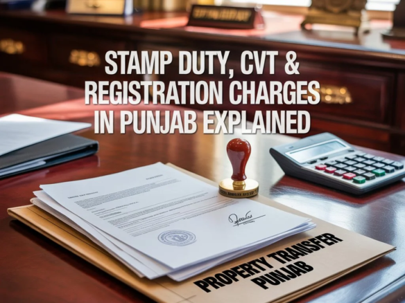 Stamp Duty, CVT & Registration Charges in Punjab Explained