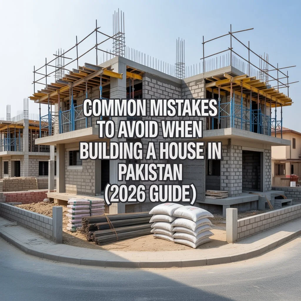 Common Mistakes to Avoid When Building a House in Pakistan (2026 Guide)