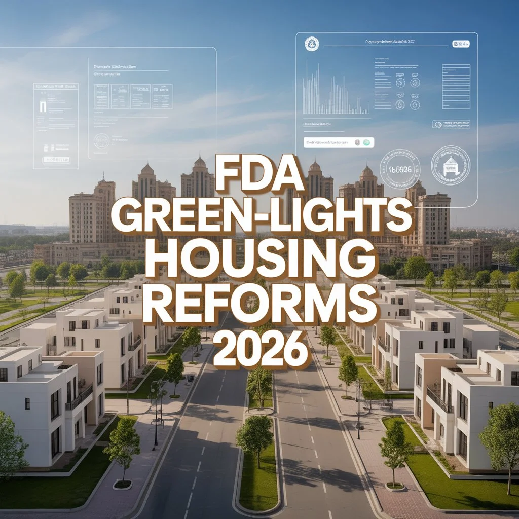 FDA Green-Lights Private Housing Reforms in Pakistan 2026: New Rules Explained