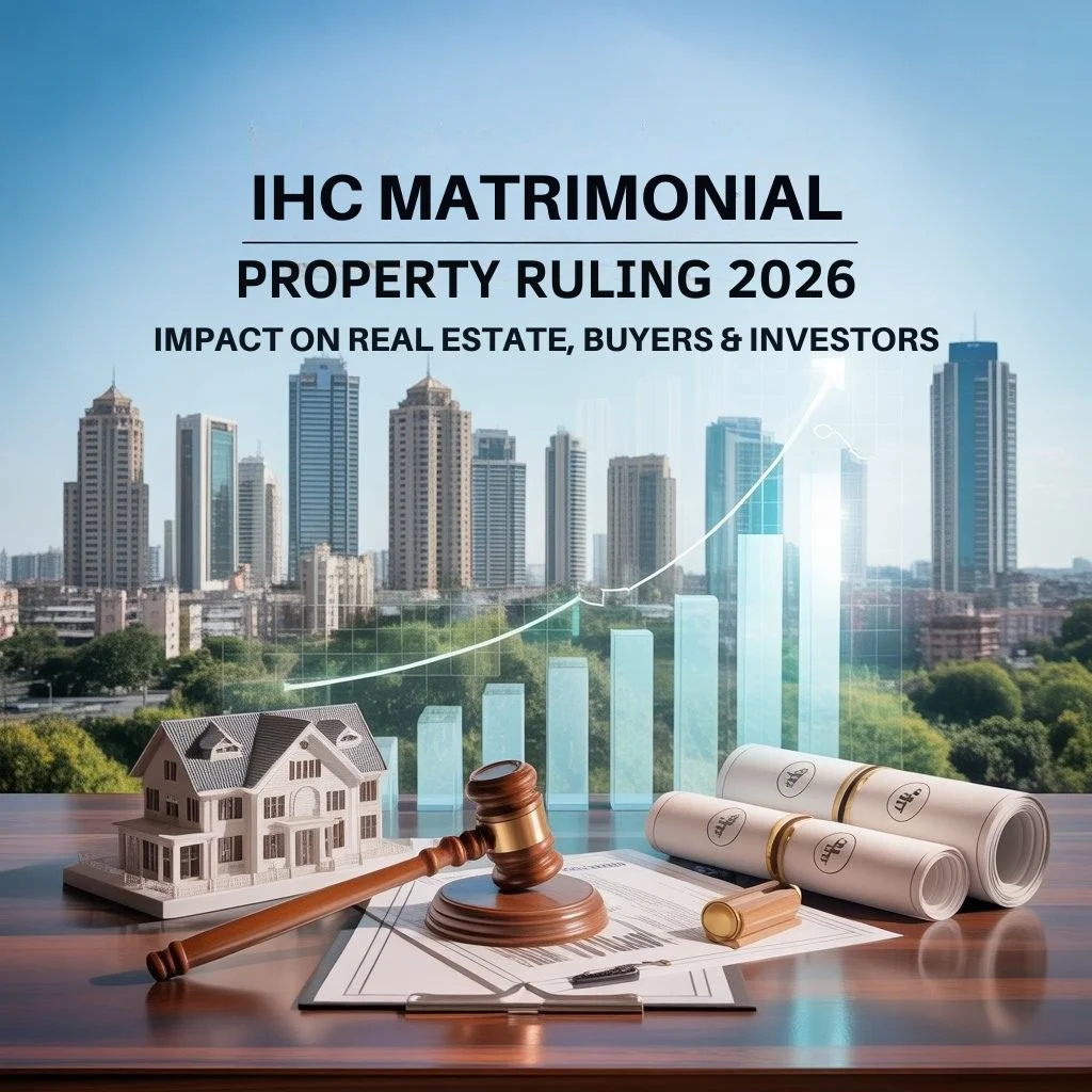 IHC Matrimonial Property Ruling 2026: Impact on Pakistan Real Estate Market, Buyers & Investors