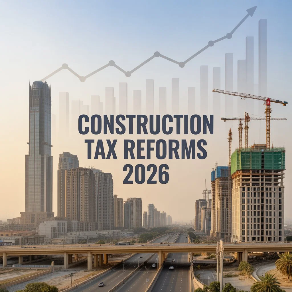 PM Construction Sector Tax Reforms 2026: Impact on Pakistan Real Estate Market