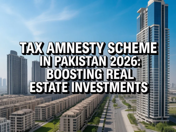 Tax Amnesty Scheme in Pakistan 2026: Boosting Real Estate Investments