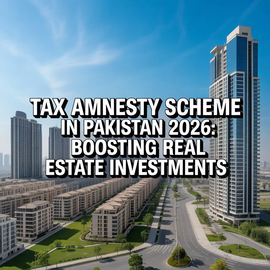 Tax Amnesty Scheme in Pakistan 2026: Boosting Real Estate Investments