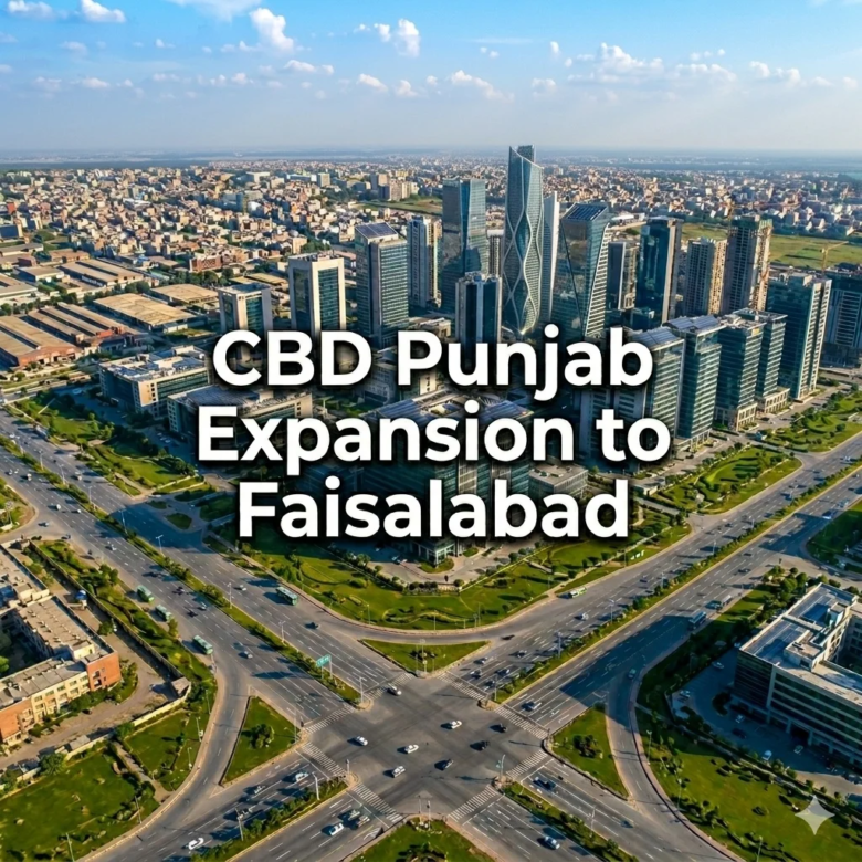 CBD Punjab Expansion to Faisalabad: What It Means for Property Investors