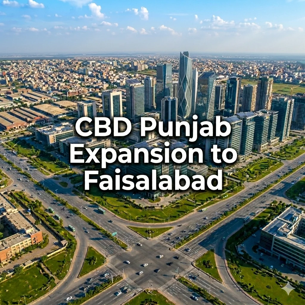 CBD Punjab Expansion to Faisalabad: What It Means for Property Investors