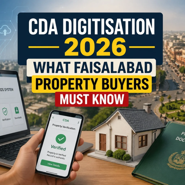 CDA Digitisation 2026: What Faisalabad Property Buyers Must Know