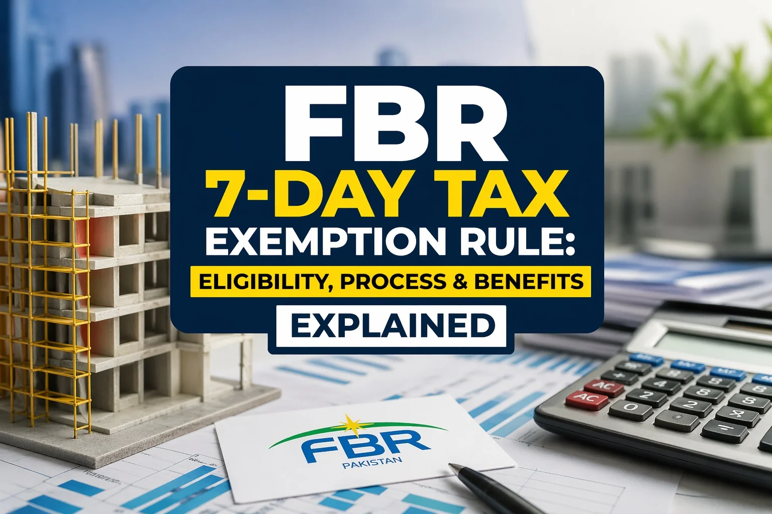 FBR 7-Day Tax Exemption Rule: Eligibility, Process & Benefits Explained
