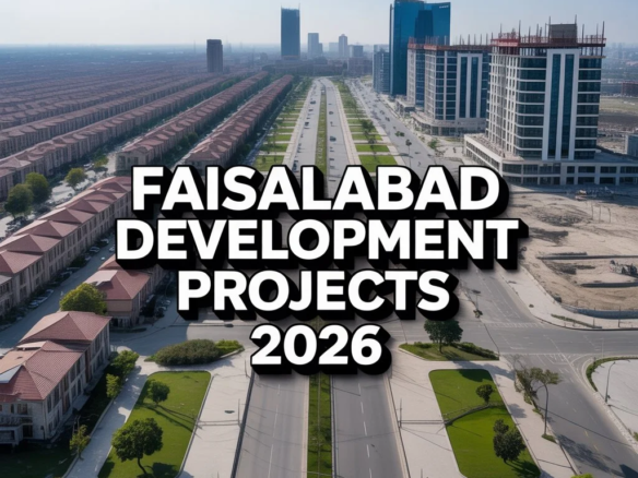 Faisalabad Development Projects 2026: New Roads & Urban Uplift Boost Property Investment