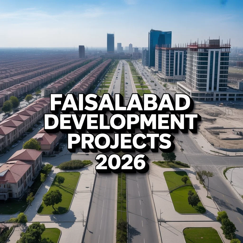 Faisalabad Development Projects 2026: New Roads & Urban Uplift Boost Property Investment