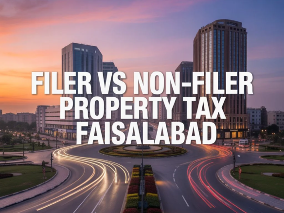 Filer vs Non-Filer: Property Tax Rates in Faisalabad