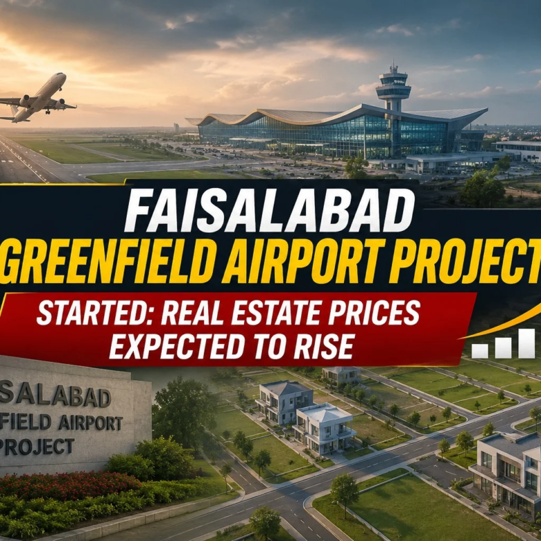 Faisalabad Greenfield Airport Project Started: Real Estate Prices Expected to Rise