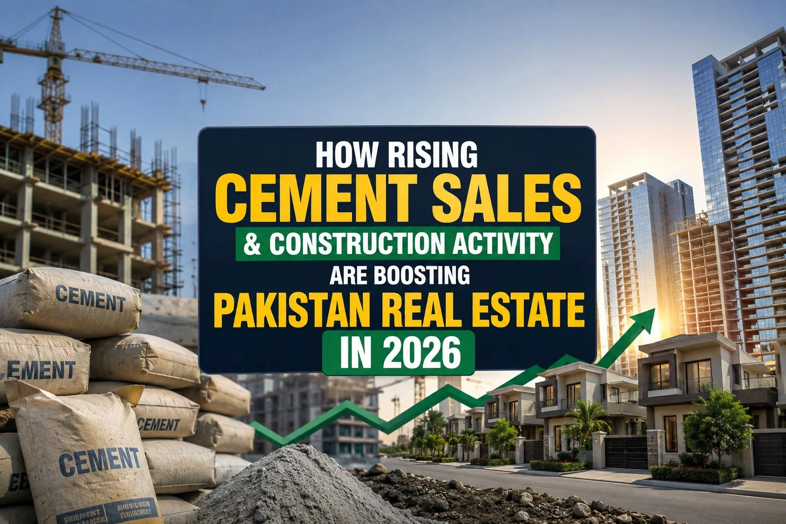 How Rising Cement Sales & Construction Activity Are Boosting Pakistan Real Estate in 2026