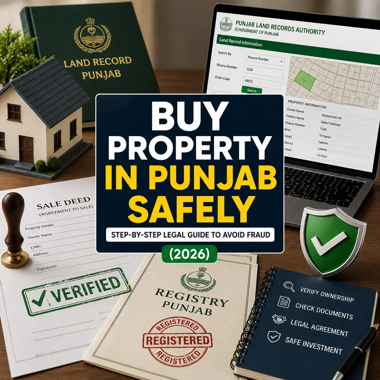 How to Buy Property in Punjab Safely: Step-by-Step Legal Guide to Avoid Fraud (2026)