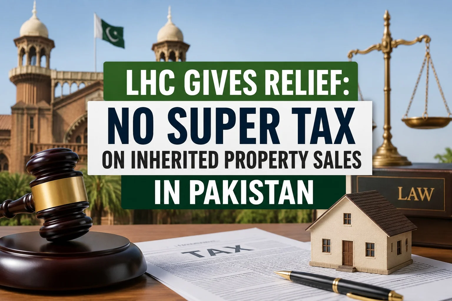 LHC Gives Relief: No Super Tax on Inherited Property Sales in Pakistan