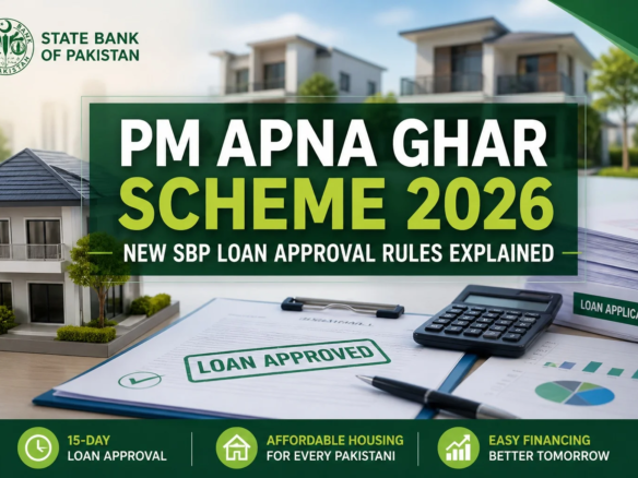 PM Apna Ghar Scheme 2026: New SBP Loan Approval Rules Explained